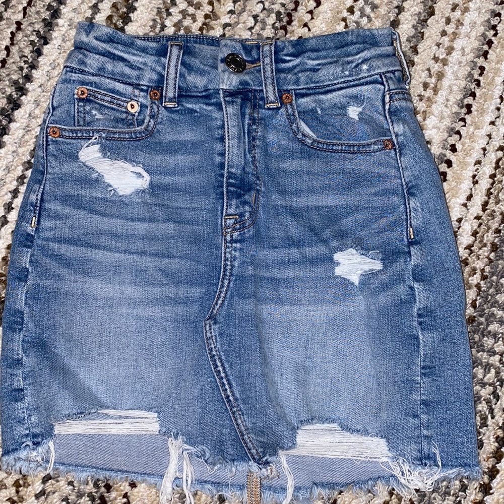 American Eagle jean skirt